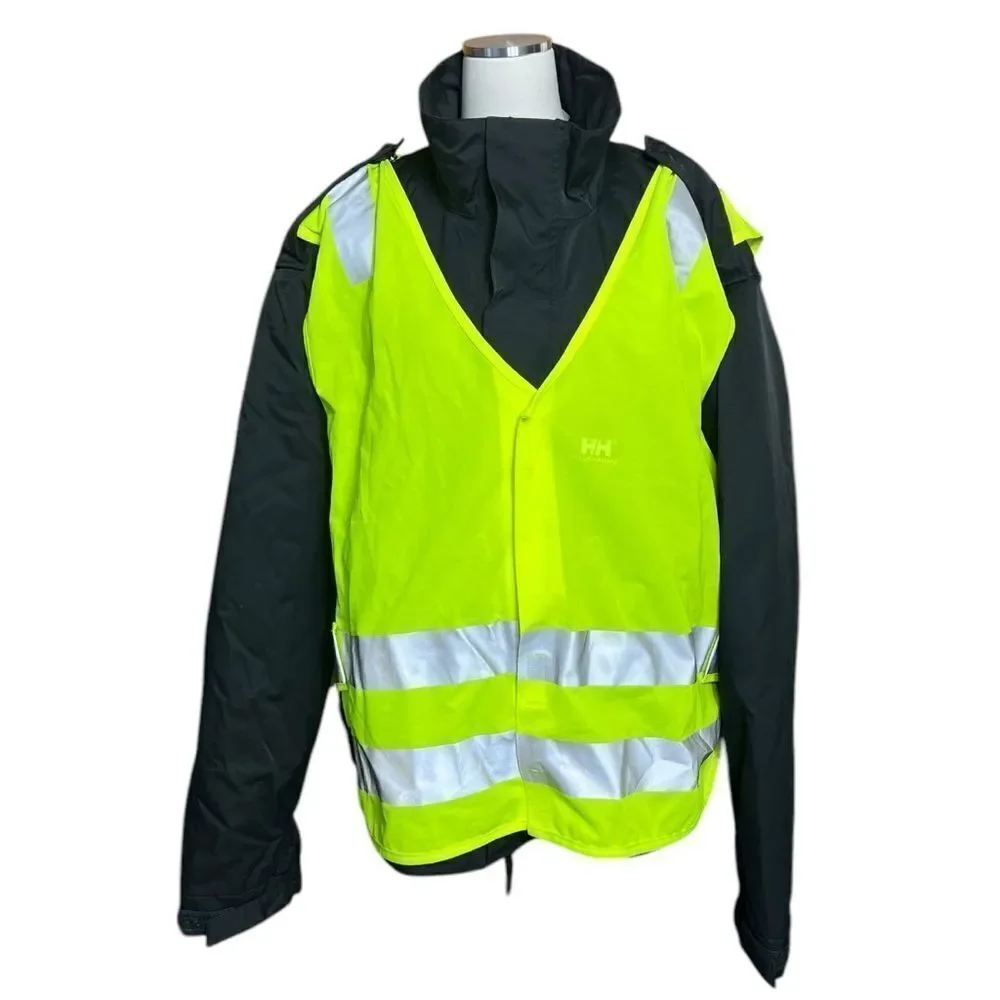 Helly Hansen Work Wear Metro Jacket Insulated Police Coat Men’s 3XL